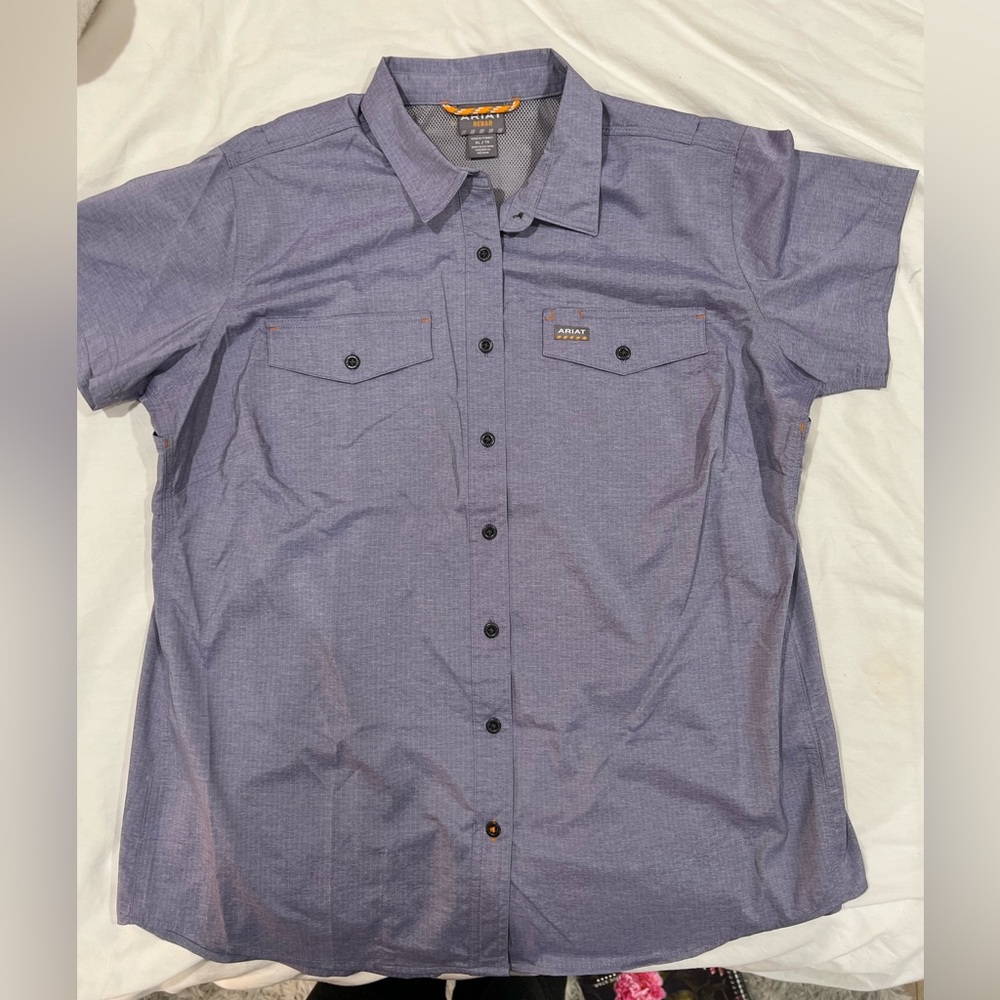 Ariat Women's Rebar  XL VentTEK DuraStretch Work Shirt